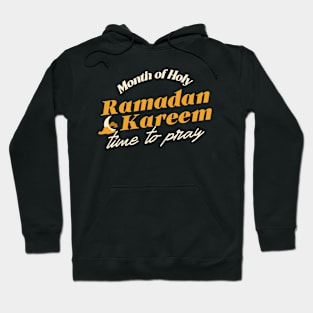 Ramadan Kareem Eid Mubarak Muslim Islamic Hoodie